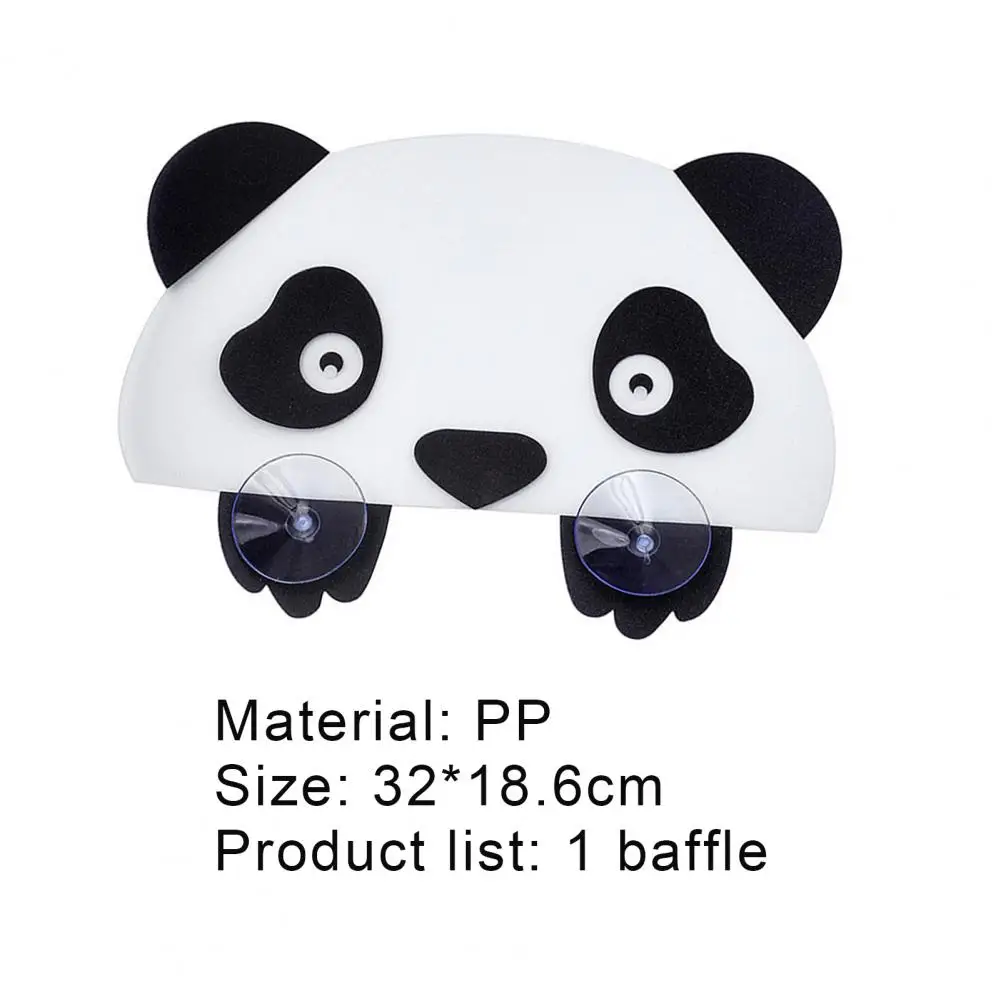 

Hot Sales Anti-water Board Cute Sturdy Effective Dish Fruit Vegetable Washing Anti-water Panda Shape Board for Sink