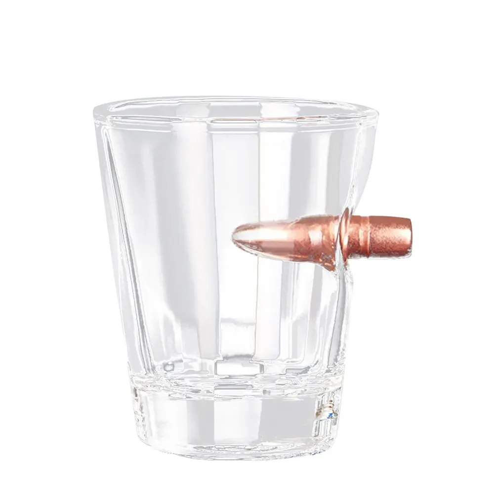 Европа и Америка с пулями стаканы для виски креативные стеклянные чашки воды