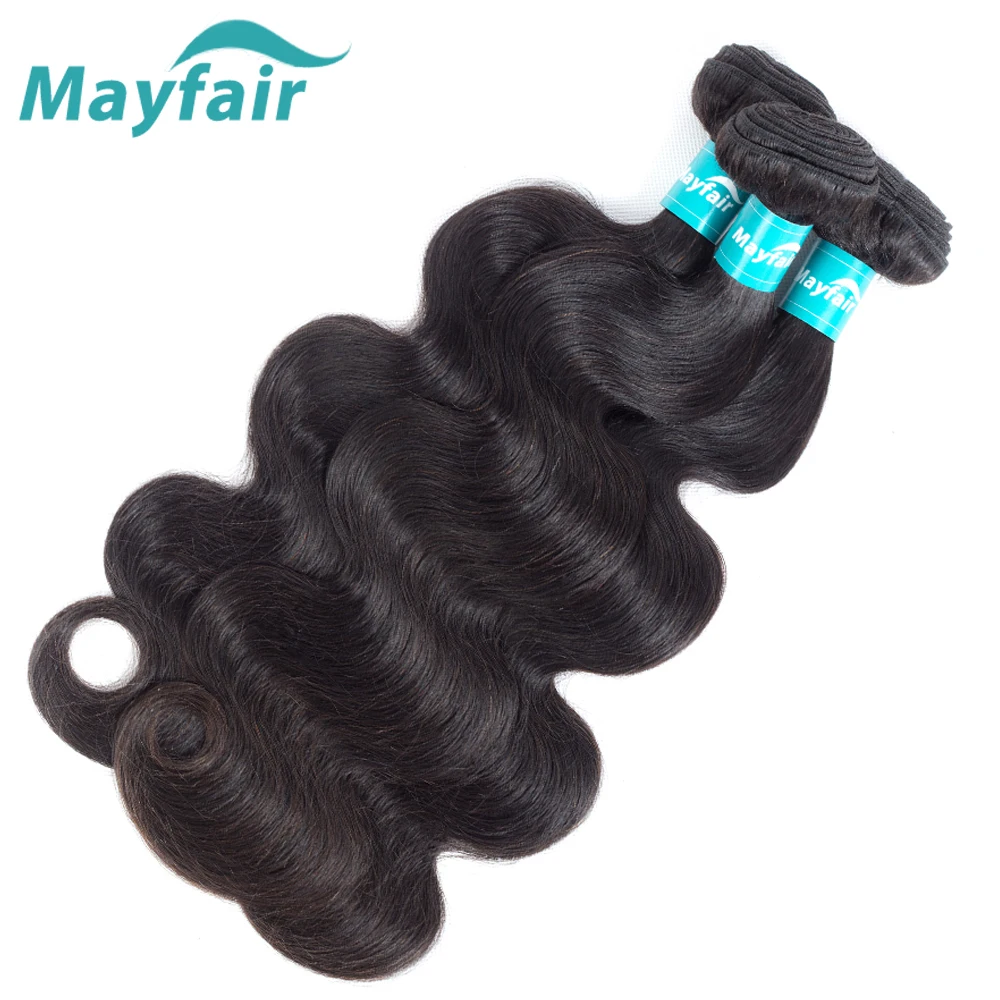 Объемная волна пряди с закрытием бразильские вплетаемые волосы застежка двойной