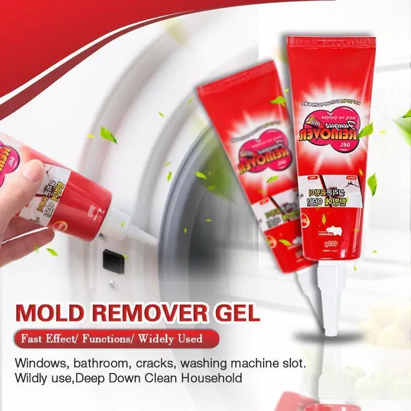 Mintiml Household Mold Remover Gel Household Deep Mold Remover Gel Remover Chemical Tiles Cleaner Remover Gel Cleaning Tools