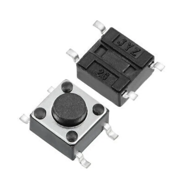 

100pcs SMD Tactile Push Button Switch for Arduino 6x6x5mm 6*6*5mm 6*6*4.3/5/6/7/8/9/10/12MM