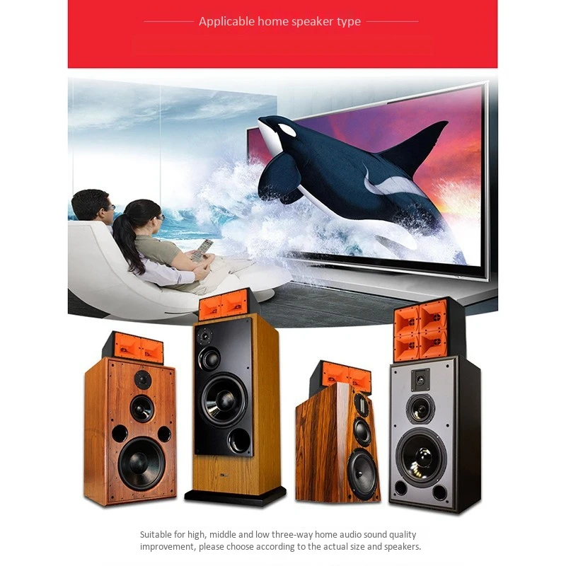 Супер твитер Динамик жар Hi-Fi регулируемый кроссовер звук дома Театр обновления 4 |