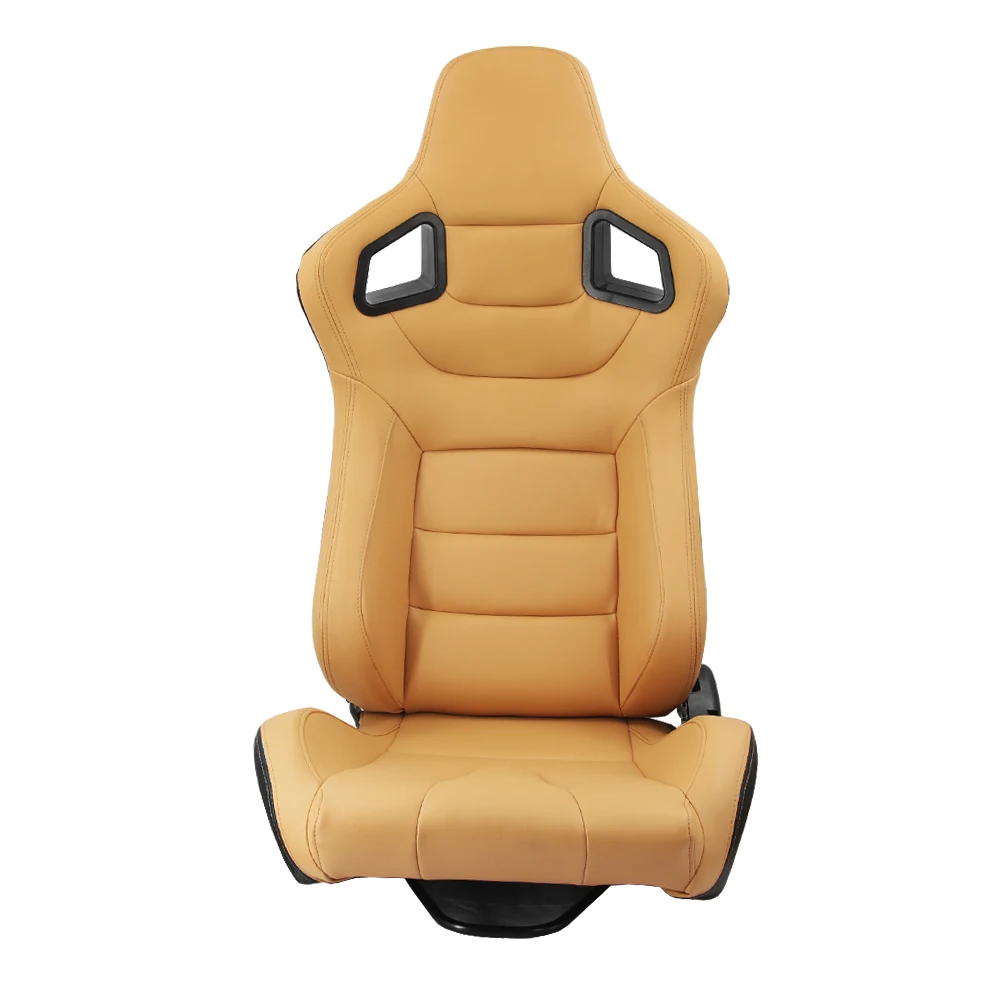 1 шт. спортивные сиденья Спортивные Коричневый Кожаный Автомобильный Брелок с