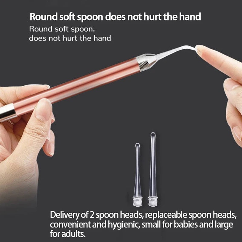 

Светодиодный фонарик, ухочистка, детский ушной очиститель, эндоскоп, ложка с лупой