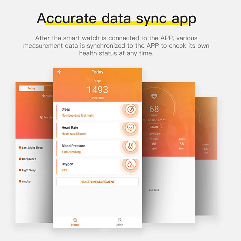 

2021 body temperature Tracker Smart watch men waterproof women sports watches Smartwatch for iphone samsung huawei xiaomi