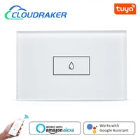 smart high power switch 20a 4400w circuit breaker for boiler water heater tuya automation works with alexa google home siri