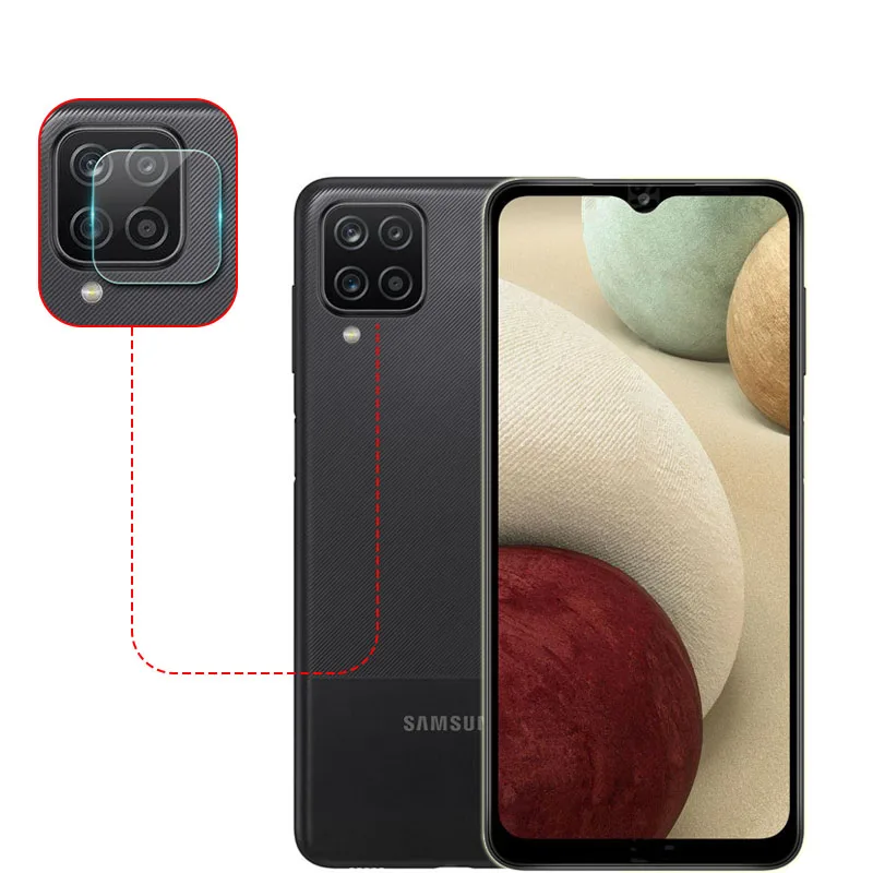 10 шт Для Samsung Galaxy A12 A42 5G F12 M12 против царапин для заднего объектива камеры Защитная