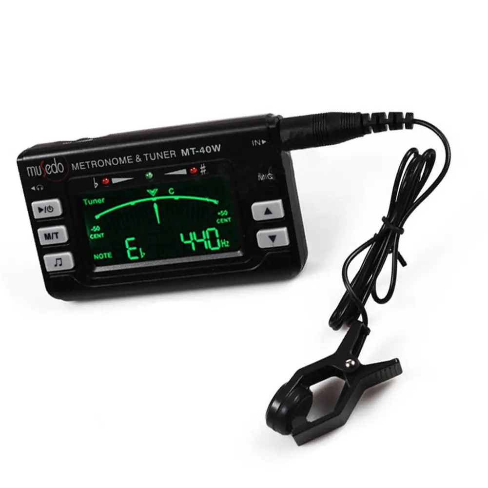 Metro тюнер и генератор тонов электронный цифровой ЖК дисплей 3 в 1 кларнет саксофон