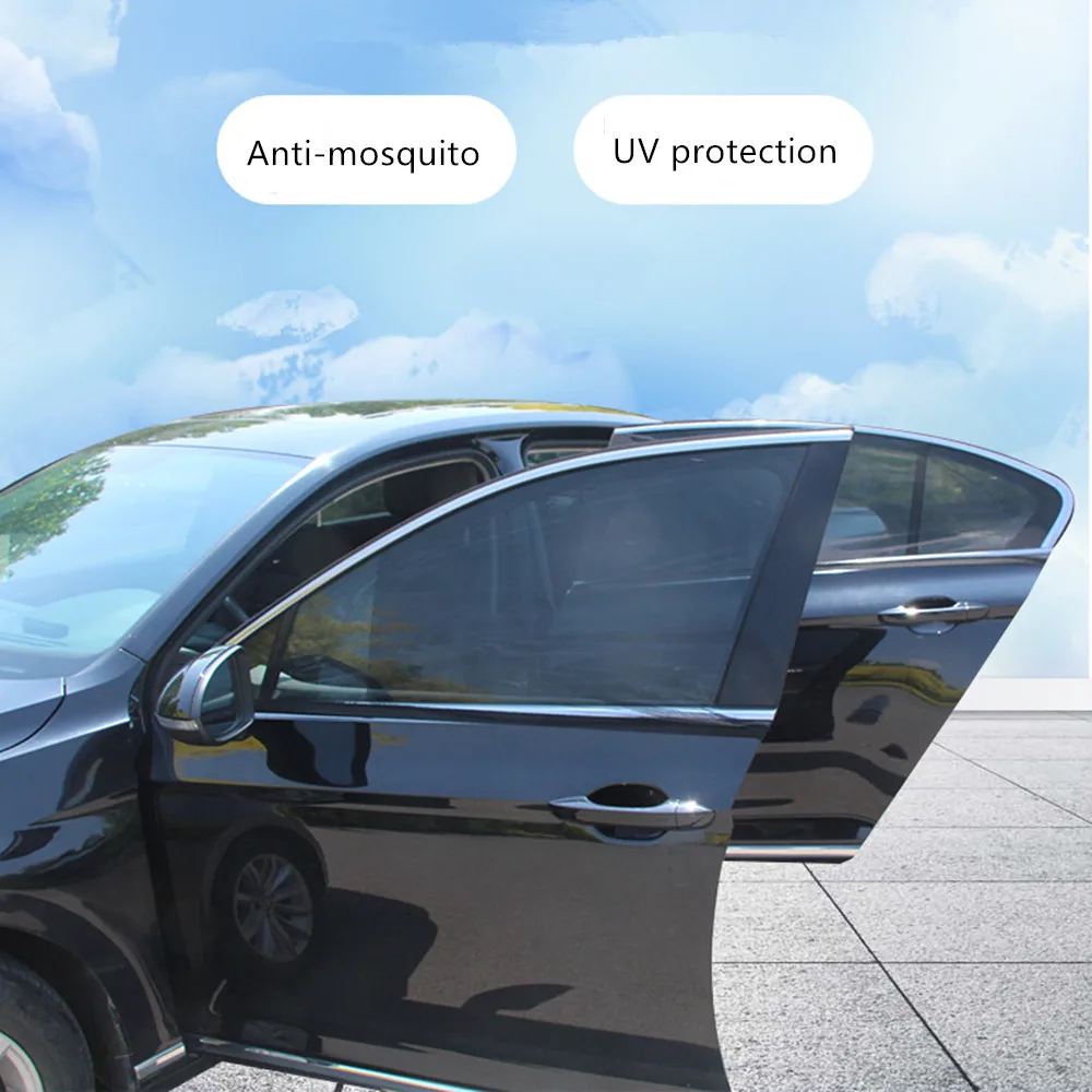 2 шт. Универсальные солнцезащитные занавески на окно автомобиля|Занавески для
