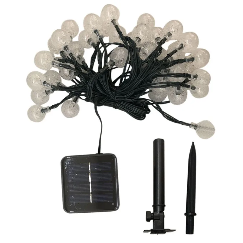 

40 LED String Lights 25Ft Waterproof Indoor Outdoor Festival Lights Crystal Ball Decorative Lights Luces Led Decoracion 35SEP10