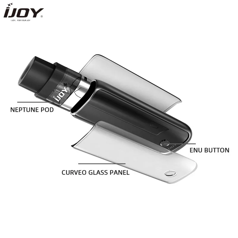 Новый Pod Vape IJOY NEPTUNE комплект 650 мАч Максимальная мощность 14 Вт ручка стартовый с 1 8