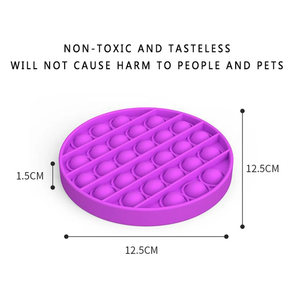 

Fidget Toys Pack Popit Push Bubble Sensory Simpel Dimpel Pop It Fidget Toys Box Adult Stress Relief Anti Stress Gift Set Squeeze