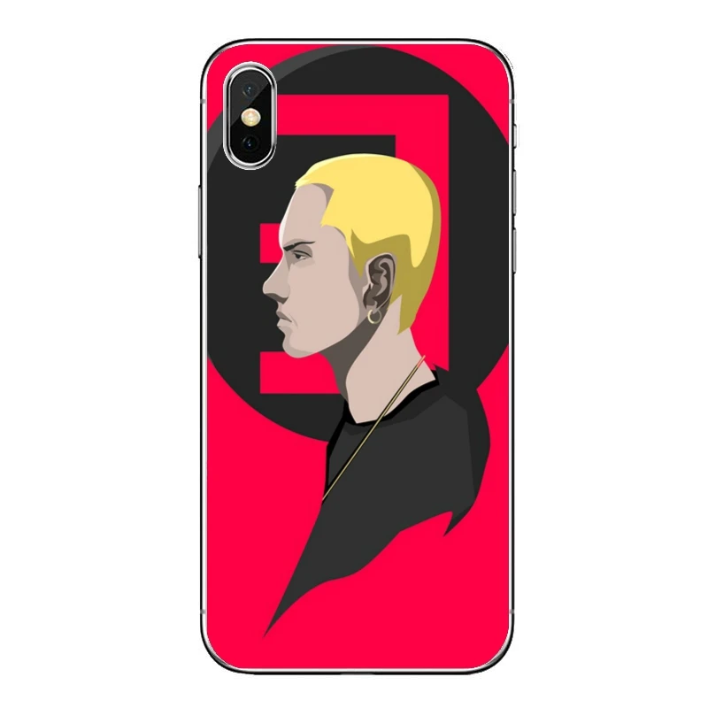 Мягкий чехол Rapper Eminem из ТПУ для телефона Xiaomi Redmi Note 9S 9T 9 8 8T 7 6 5A 9C 9A 7A K20 6A S2 Pro - купить