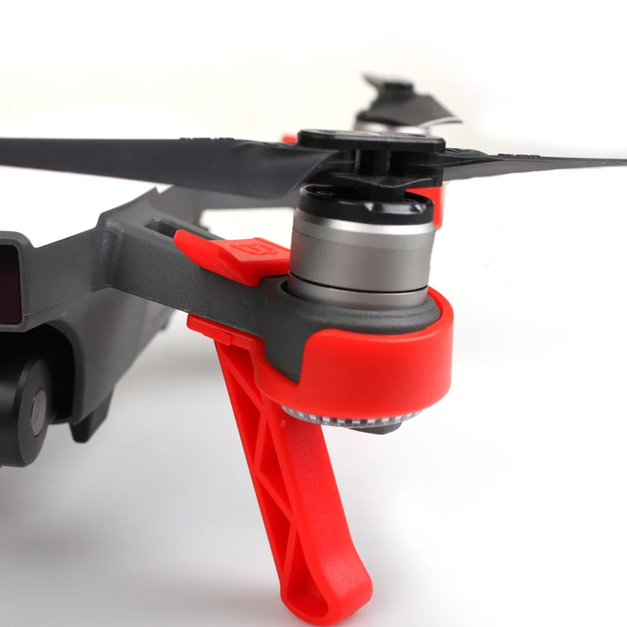4PC For DJI Spark Drone Heightened Landing Gear Leg Extender Extension Guard fast installation Accessories Mini Quadcopter | Электроника