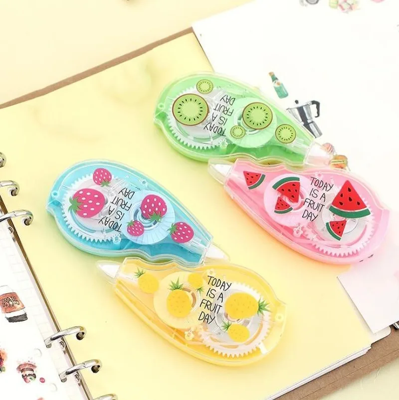 

Kawaii Stationery Correction Tape Student Masking Tape Cute Cartoon Tape Novelty School Office Supplies