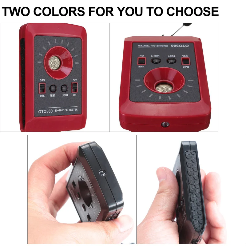 Лидер продаж цифровой тестер 12 В для определения качества моторного масла черный