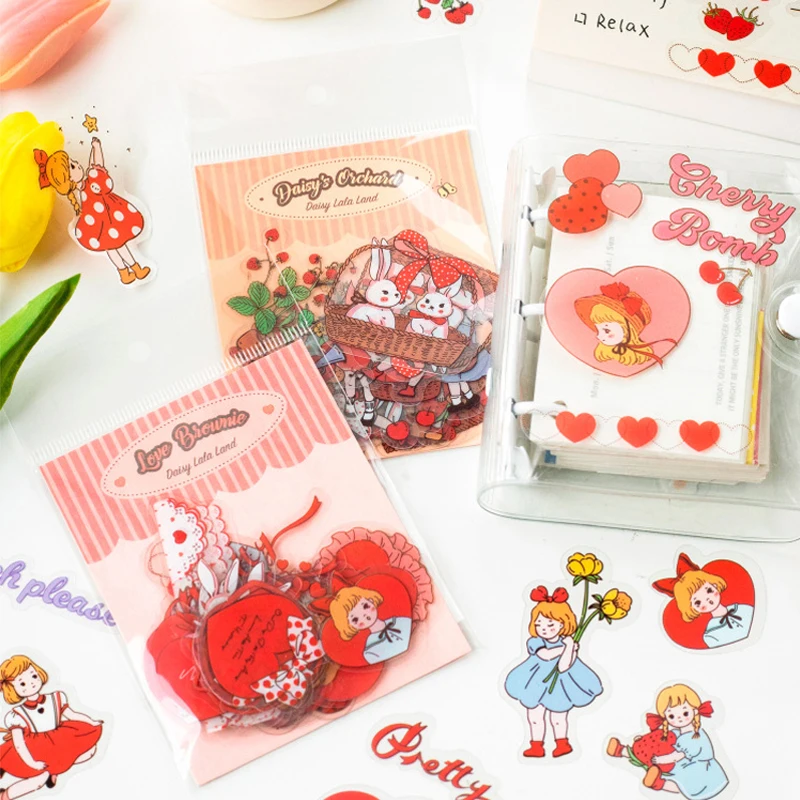 

30 Pcs/Lot Cartoon Fairy World Paper Sticker Decorative Diary Scrapbook Planner Stickers Kawaii Stationery School Supplies