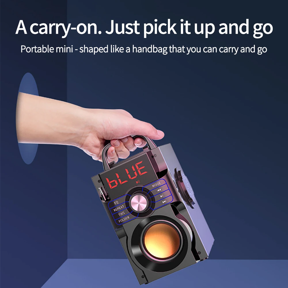 

3.7inch Led Bluetooth 4.1 Intelligent Speaker Screen Remote Controlling Fm Speaker Double Machine Connection Good Music Quality