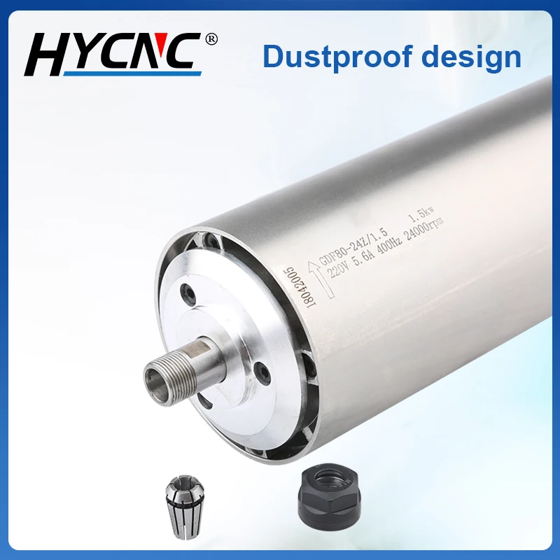 Фрезерный станок с ЧПУ 1 5 кВт круговой электродвигатель шпинделя воздушным