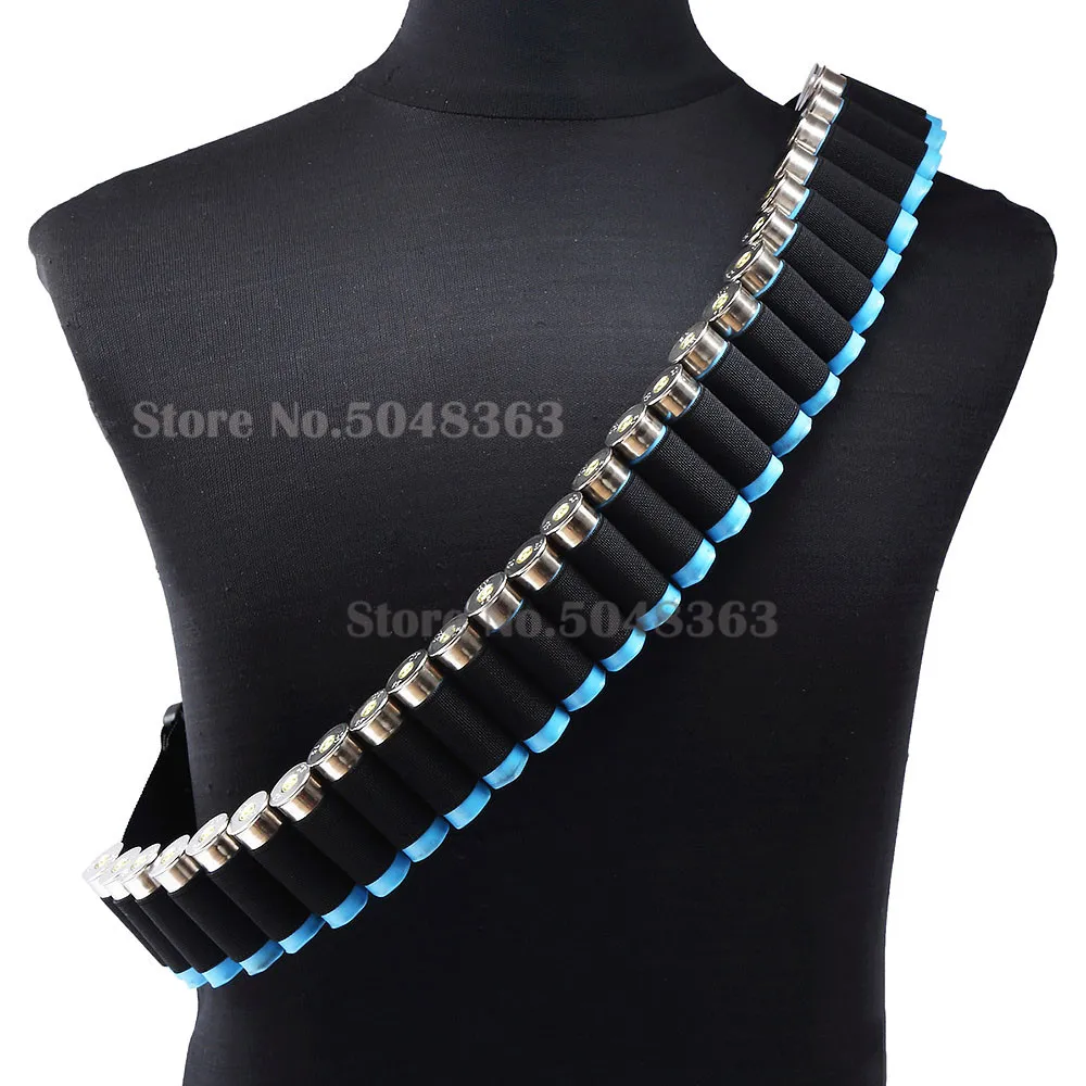 Тактический патронташ 12 GA для стрельбы страйкбола 29 патронов охоты плечевой