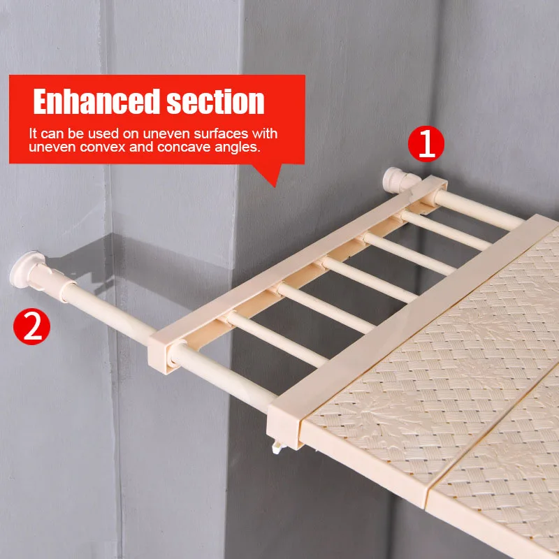 Регулируемый шкаф с полками стеллаж для хранения Организатор расширяемая Кухня