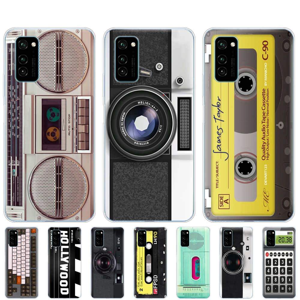 silicon phone case for Honor 20 lite view 30 v 30 pro bag fo