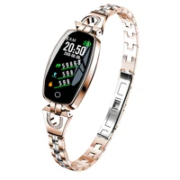 h8 smart bracelet women smart watch reloj blood pressure heart rate monitor fitness tracker sport wristband for android ios lady