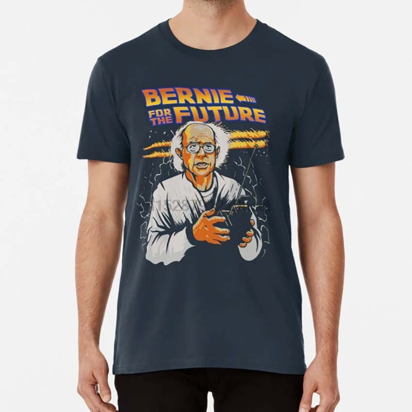 Bernie For The Future футболка bernie sanders bttf Назад в будущее to the future for | Мужская одежда
