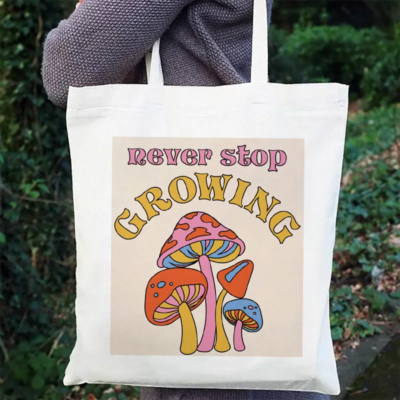 

Kawaii Women Shopping Bag Eco Shoulder Bag Reusable Travel Tote Bag Large Capacity Students Books Bag Shopper Handbags