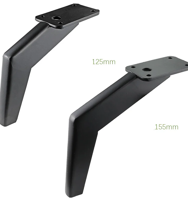 4 Изогнутых Металлических ножки для мебели квадратные шкафа используются