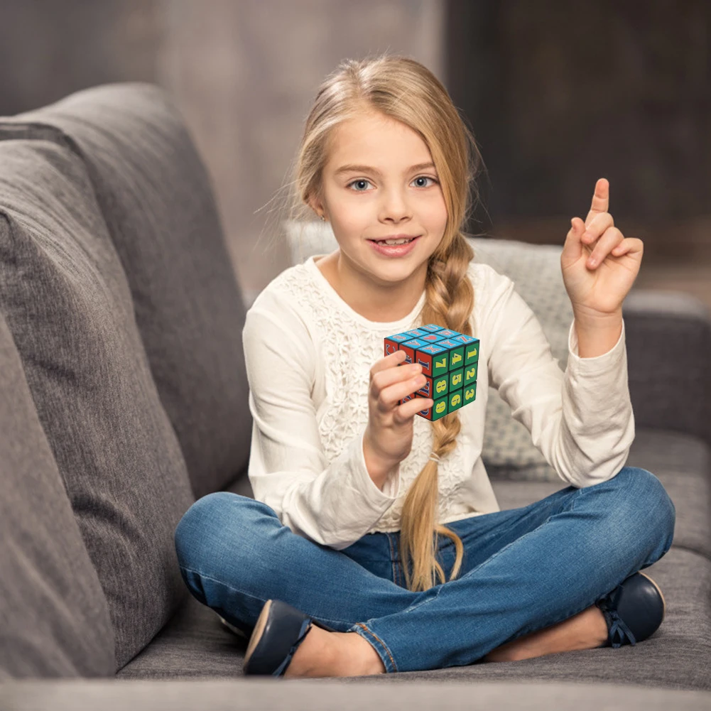 

Magic Cube Speed Digital Cubes Puzzle Neo Cube 3x3 Cubo Magico Sticker Adult Education Toys For Children Gift Education Toy