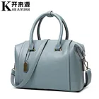 Женская сумка из натуральной кожи, Большая вместительная сумка через плечо, диагональная, 100%