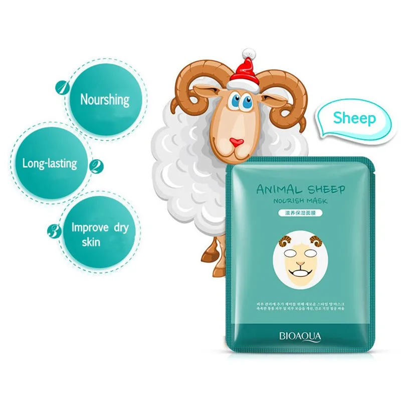 BIOAQUA питательные увлажняющие 1 шт. уход за кожей овец с героями из мультфильмов