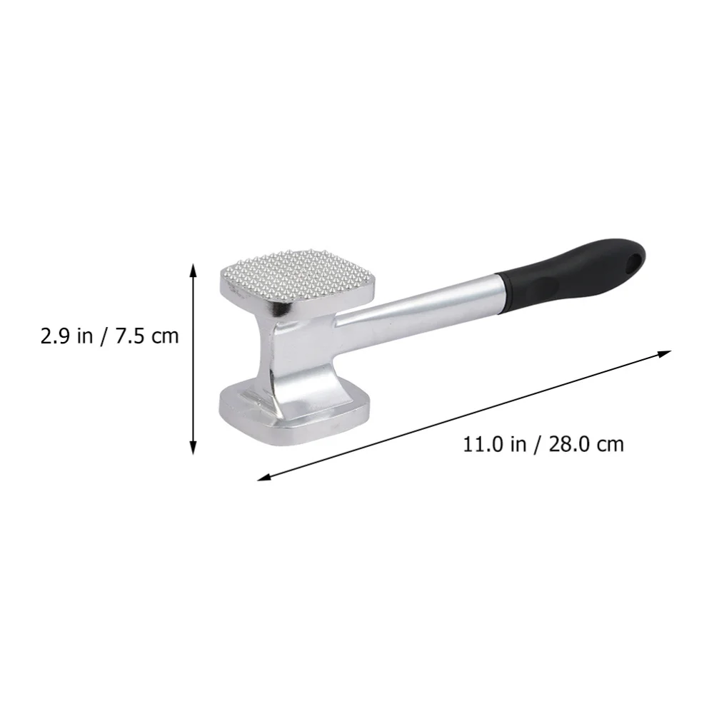 

Meat Tenderizer Mallet Aluminum Alloy Beef Hammer Double-sided Meat Hammer