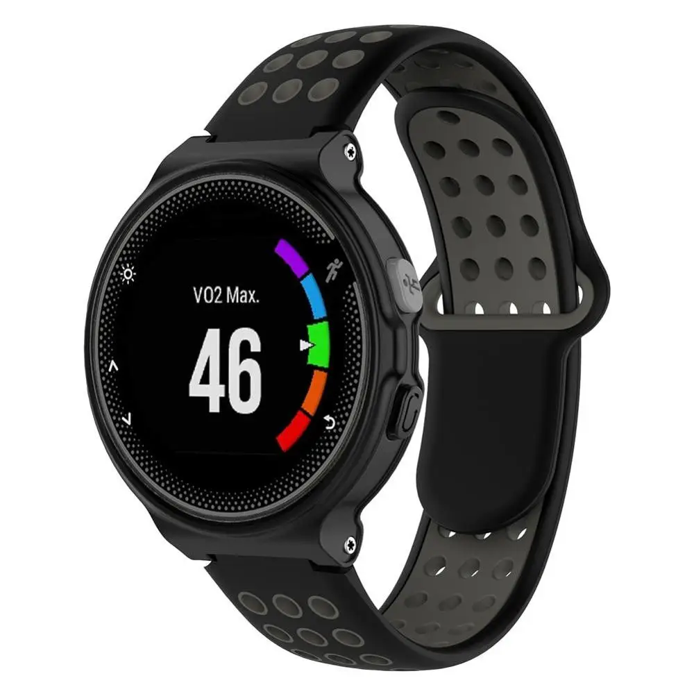 Сменный ремешок для Garmin Forerunner 220/230/235/620/630/735XT Смарт часы силиконовые для фитнеса контрольный ремень для Garmin 235
