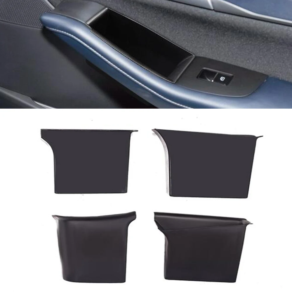 

For Mazda CX30 CX-30 2020 2021 Hight Quality Plastic Inner Side Door Handle Storage Box Cover ar Interior Accessories Organizer