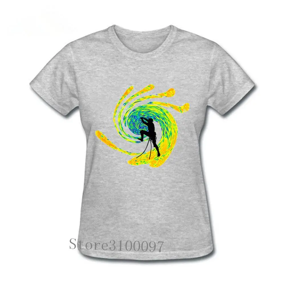 

Summer Brand Clothing Climbing Climb T Shirt Casual Cotton Summer Short Sleeve Funny Mountain T-shirt Women Tshirt Clothing