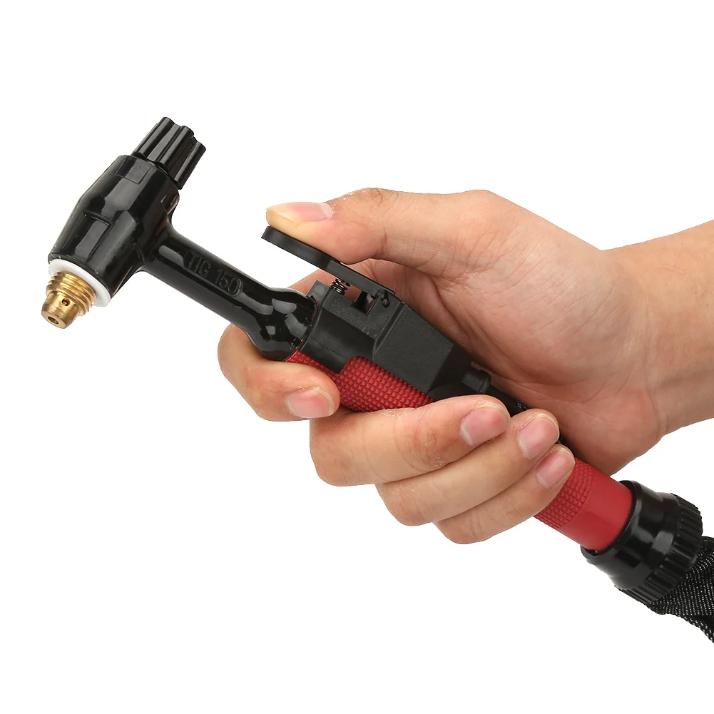 

Tig Welding Torch Air Cooled Welder M16 for QQ150 3.7m/12ft Shield Cup Electrode M16 Set