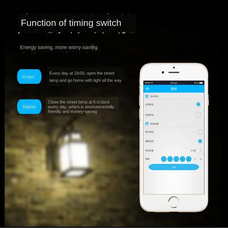 

Sonoff Slampher R2 Mobile PhoneAppRemoteWifiControl The Timing Lamp Holder433mHzWireless