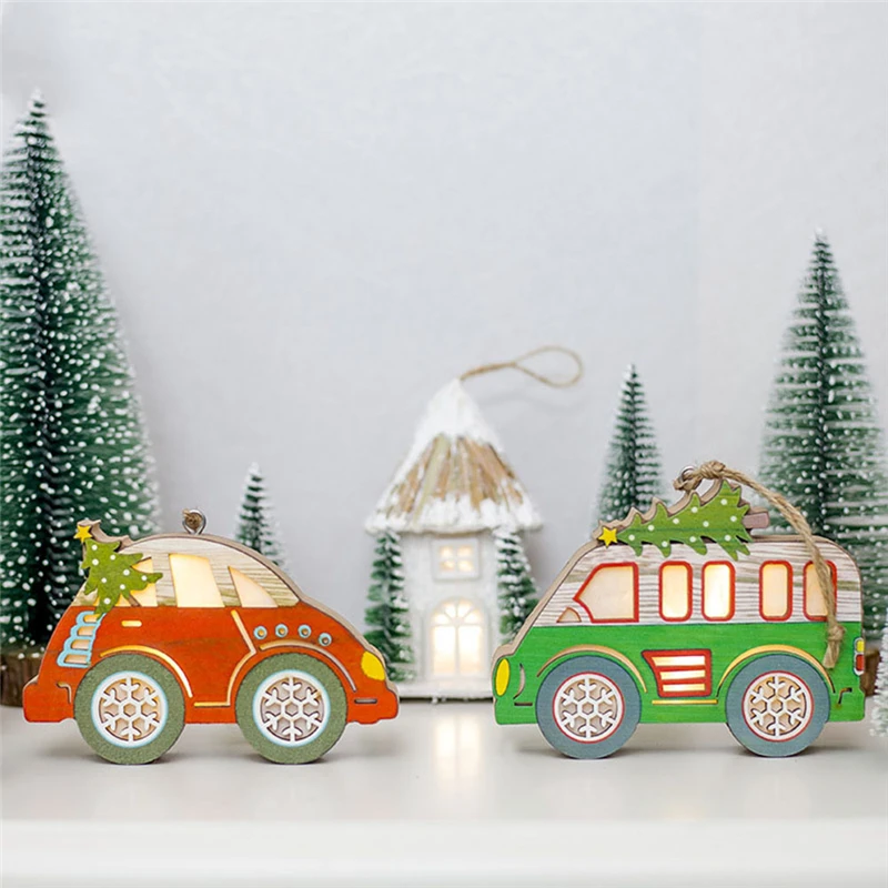 Светящиеся автомобильные Подвесные светодиодные лампы елочные уникальные