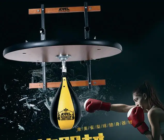 Профессиональный регулируемый висит vent скоростные Мячи груши мяч с держателем +