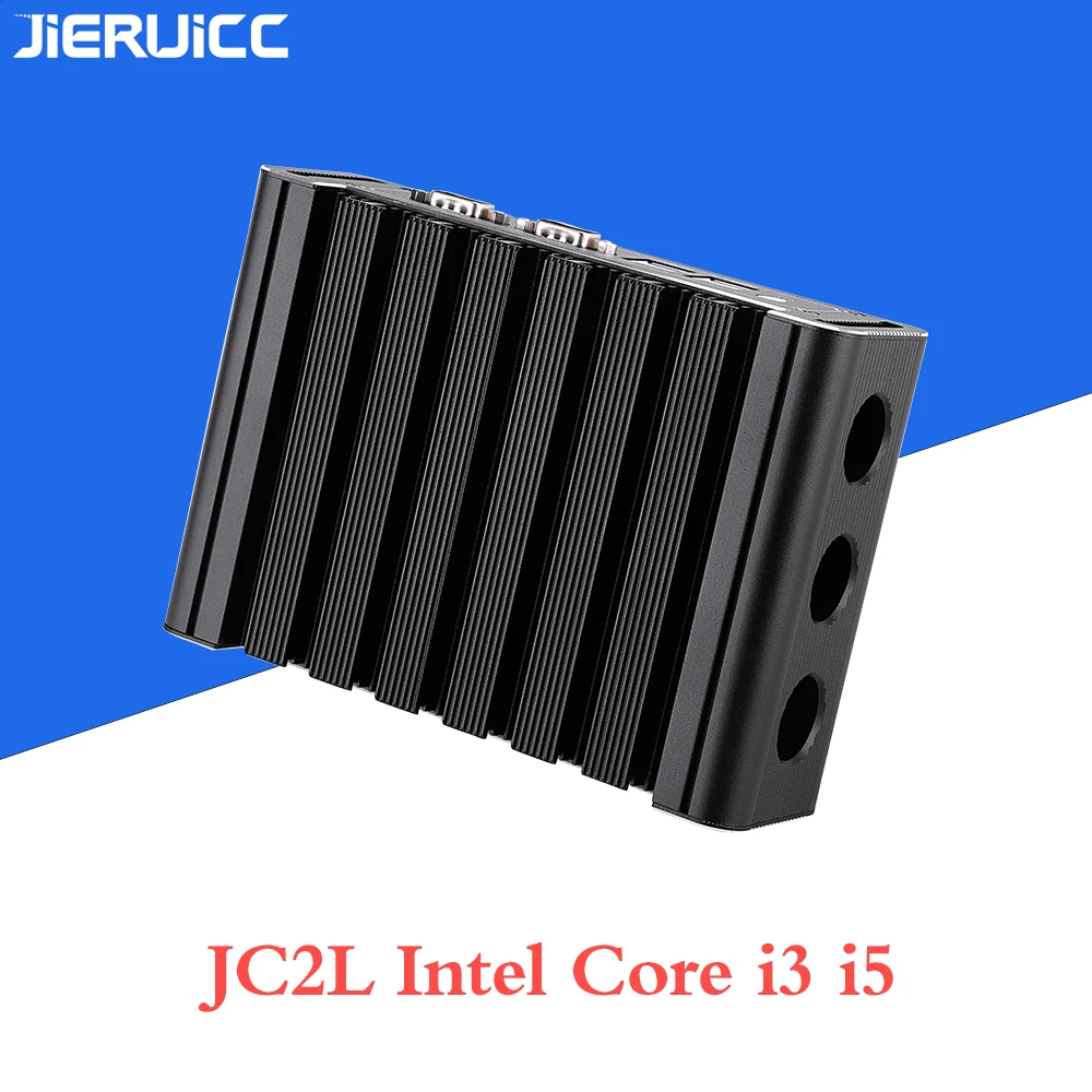 Мини-компьютер без вентилятора core i3 7100u i5 7200u с ddr4 ram. m.2 ssd 4 usb 2 0 двойной Дисплей hdmi.dp