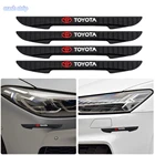 4 шт., резиновые противоударные полосы для Toyota Camry Chr Corolla Rav4 Yaris Prius