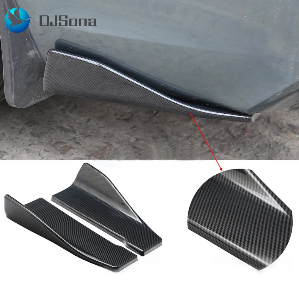 Универсальный автомобильный спойлер на бампер угловой разветвитель для задней