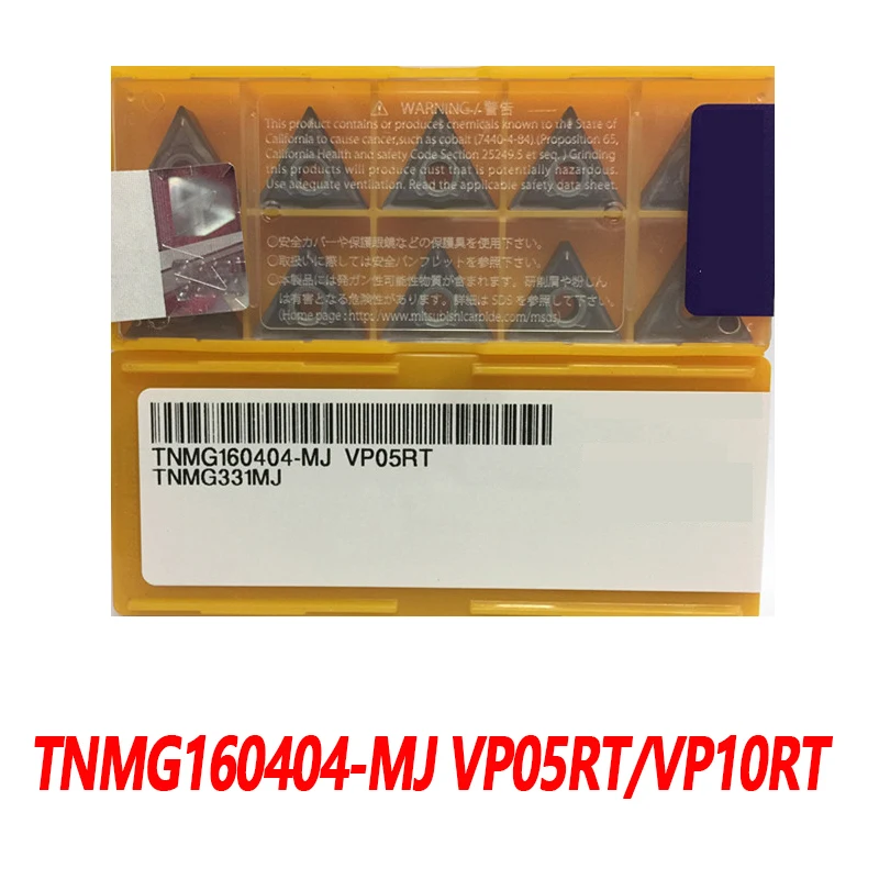 

100% Original TNMG TNMG160404-MJ VP05RT VP10RT 10pcs CNC lathe Insertion Carbide Insert Quality Assurance Efficient And Durable