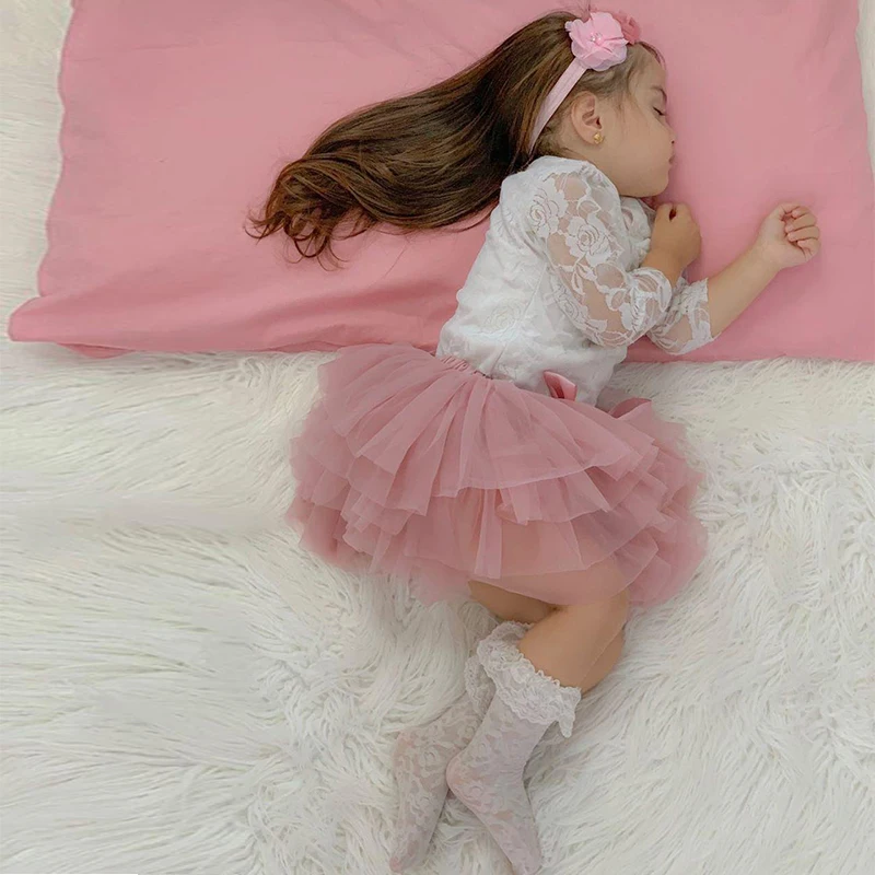 Для маленьких девочек детская юбка пачка для новорожденных детские подгузники