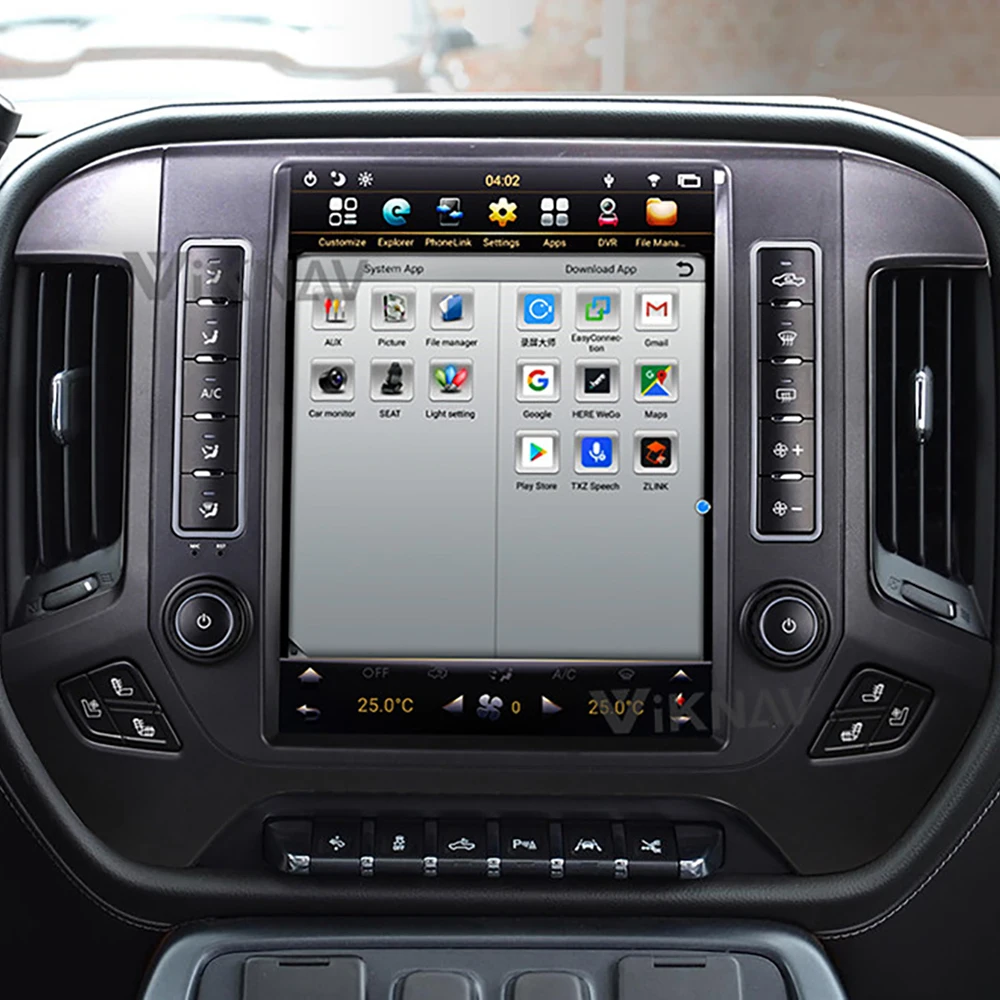 Автомобильный мультимедийный плеер с gps для chevrolet silverado gmc sierra 2014 2015 2016 2017 2018 2019 2020