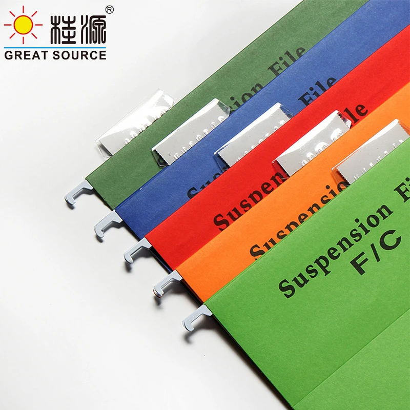 

F/C Premium Heavyweight Suspension Files Tabbed Foolscap 240X370mm (9.45" * 14.57") Office Home Files (10PCS)
