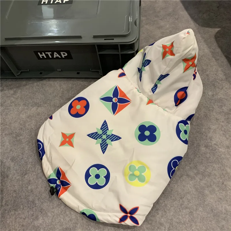 

Fashion Dog Outfitsl Coat BulldogTeddy Schnauzer waterproof snowproof windproof Small Dog Hoodie Dog Coats