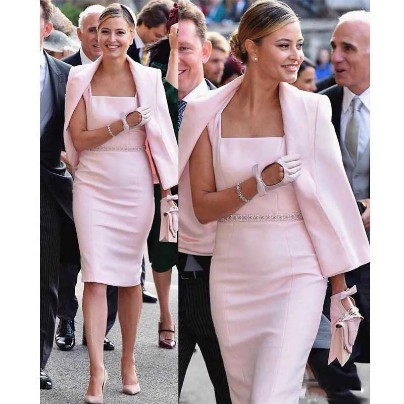 Размера плюс скромные розовая футболка с короткими матерей жакетом накидкой